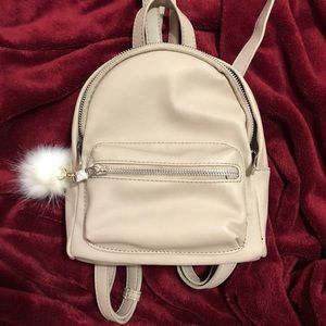 Small Grey Backpack.